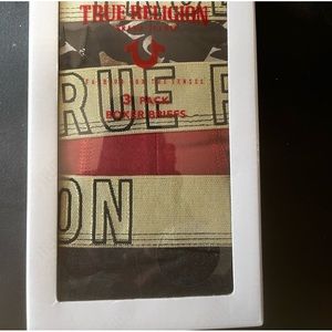 New 3 Pair Of True Religion Boxer Briefs Size L